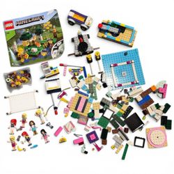 LEGO Friends & Minecraft Building Sets Bundle Lot With Mini Figs