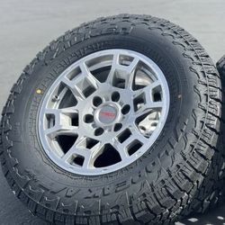 NEW 17” RIMS TOYOTA TACOMA 4RUNNER WHEELS TIRES FJ CRUISER TUNDRA SEQUOIA LEXUS GX460 GX470 GX 265/70R17 285/70R17 17 Inch Black Gold Silver Rim Wheel