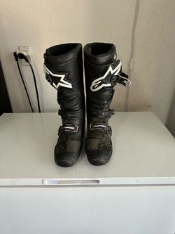 Alpinestars Black Motocross Boots