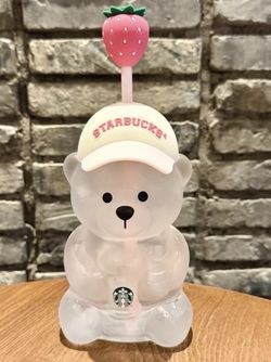Starbucks strawberry bear