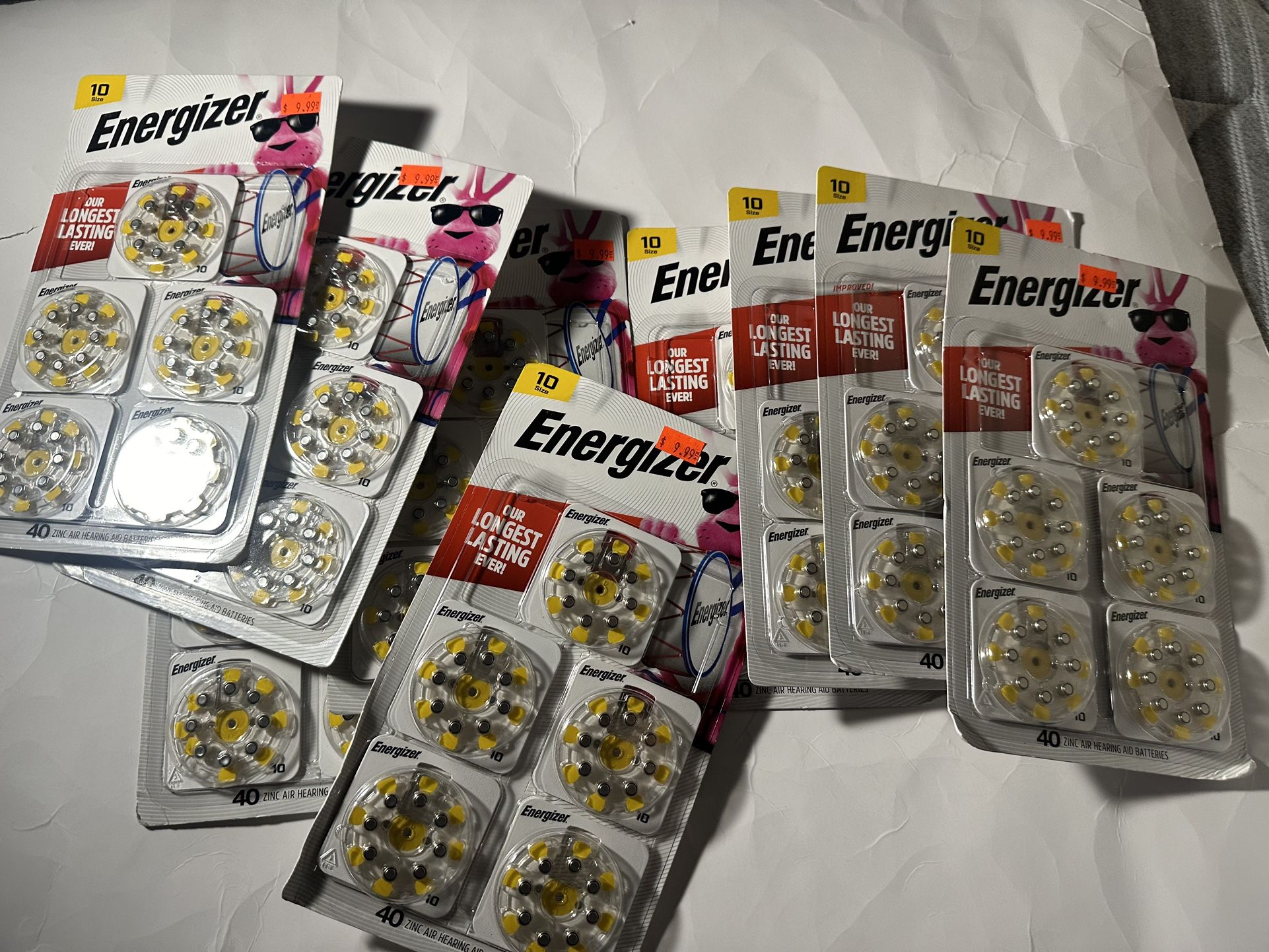 360 Batteries Total Energizer Hearing Aid Size 10 9 Packs Of 40 Count Az10dp-40t