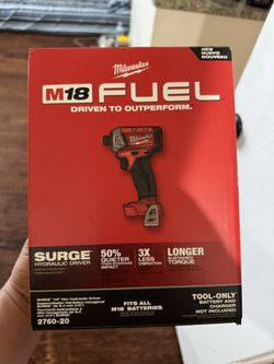 Milwaukee M18 FUEL SURGE 18V Lithium-Ion Brushless Cordless 1/4 in. Hex Impact Driver (Tool-Only)