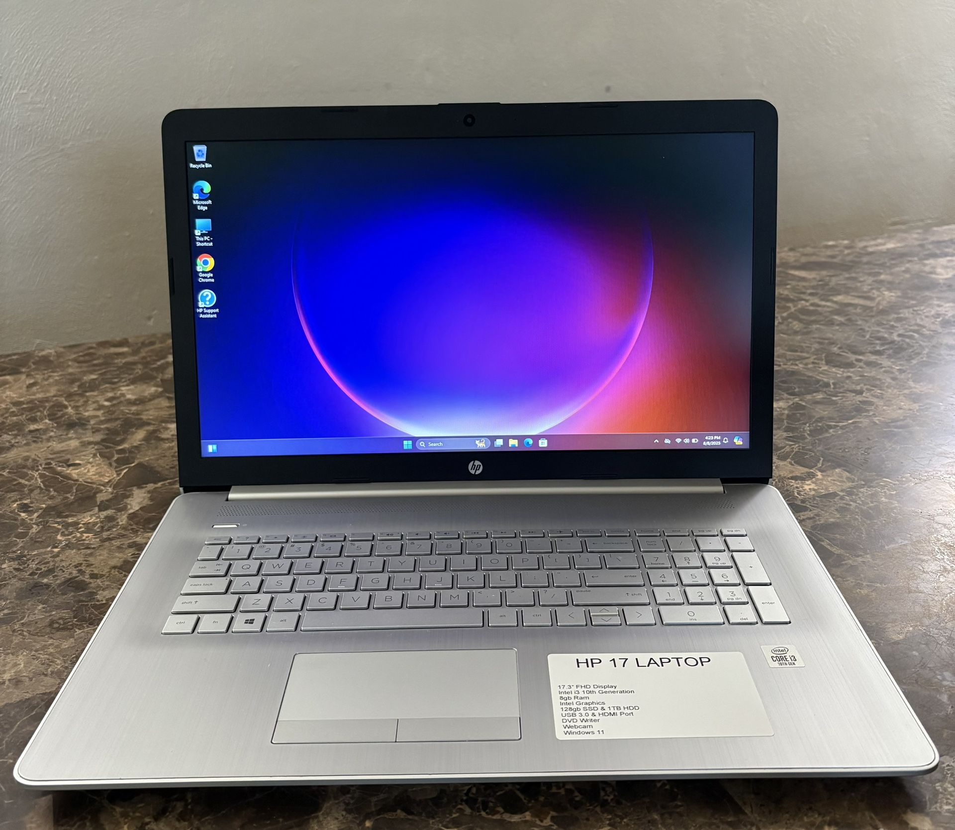 HP 17.3” Laptop