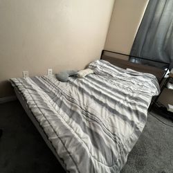 Tv Stand Bed Frame And Mattress Cabinet With Nigth Stand 