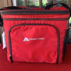 Ozark Trail 36 Can Soft Sided Cooler, Red