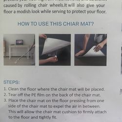 Chair Mat $13