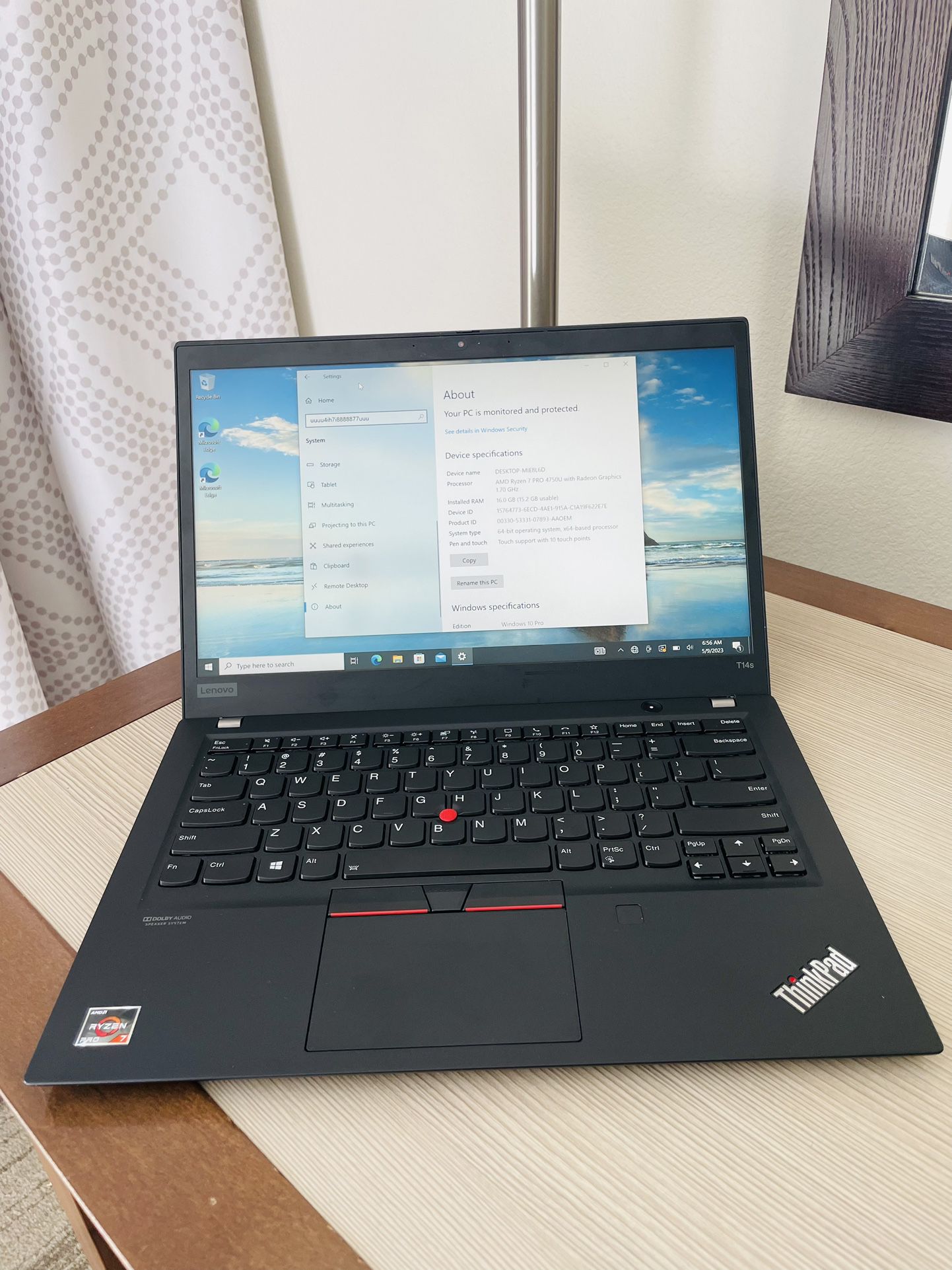 Lenovo T14s (Type 20UH, 20UJ) Laptop (ThinkPad) - Type 20UH