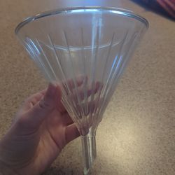 Vintage Variety Glass Funnel 1 Pt