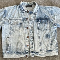Light Denim Jean Jacket Unisex 