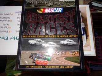 NASCAR book, greatest races, new