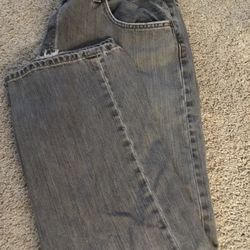 Levi’s 501 Straight Leg Grey Jeans 40x30