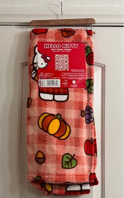 Hello Kitty Fall Blanket 🍎🎃🍂🧡
