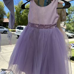 Purple Sequence Dress