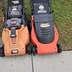 Free !! 4- Lawn Mowers 