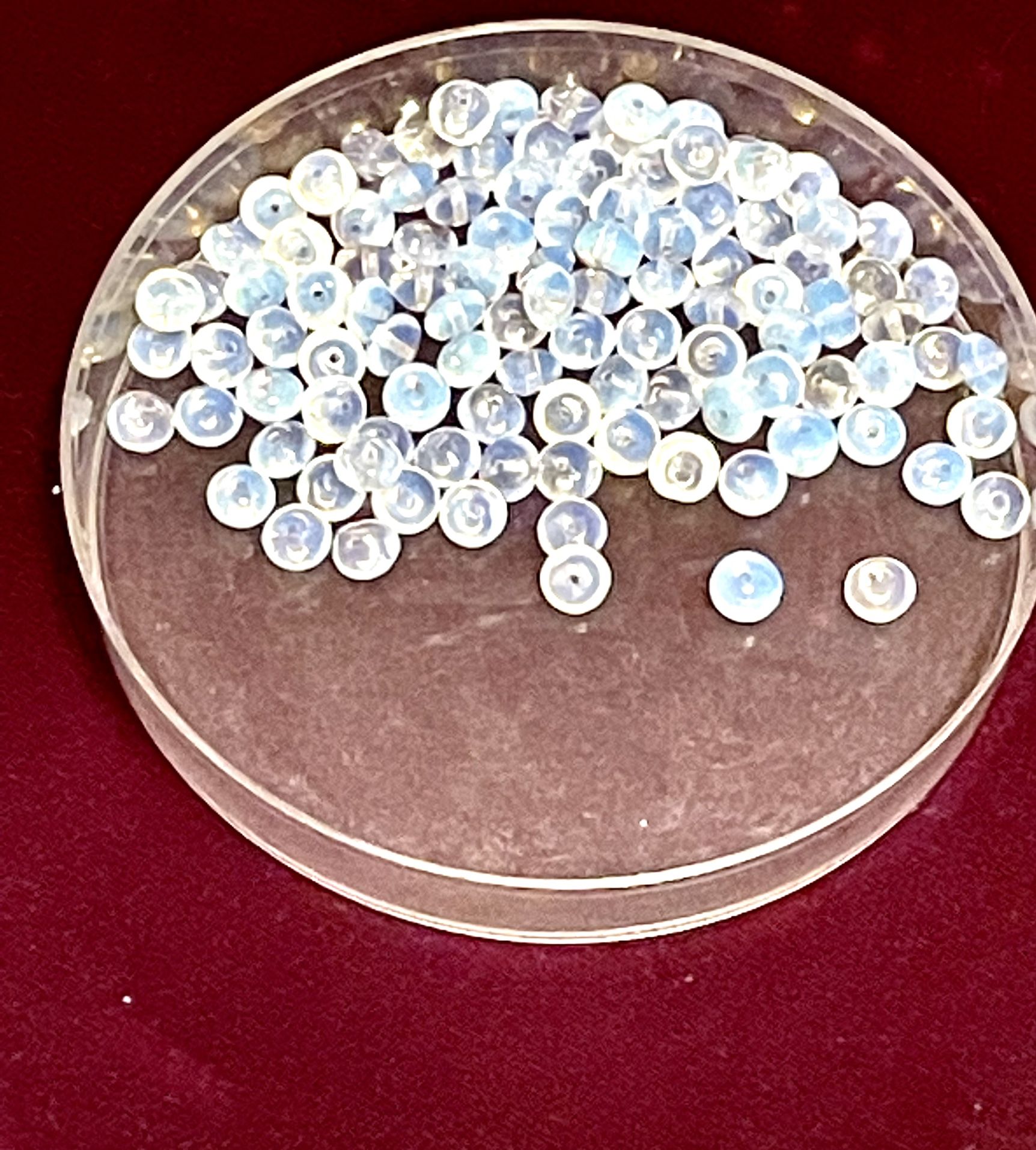 Lot Of 53 4x6mm Opalite Beads 