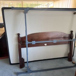 Queen Mattress Box Spring Headboard And Frame 
