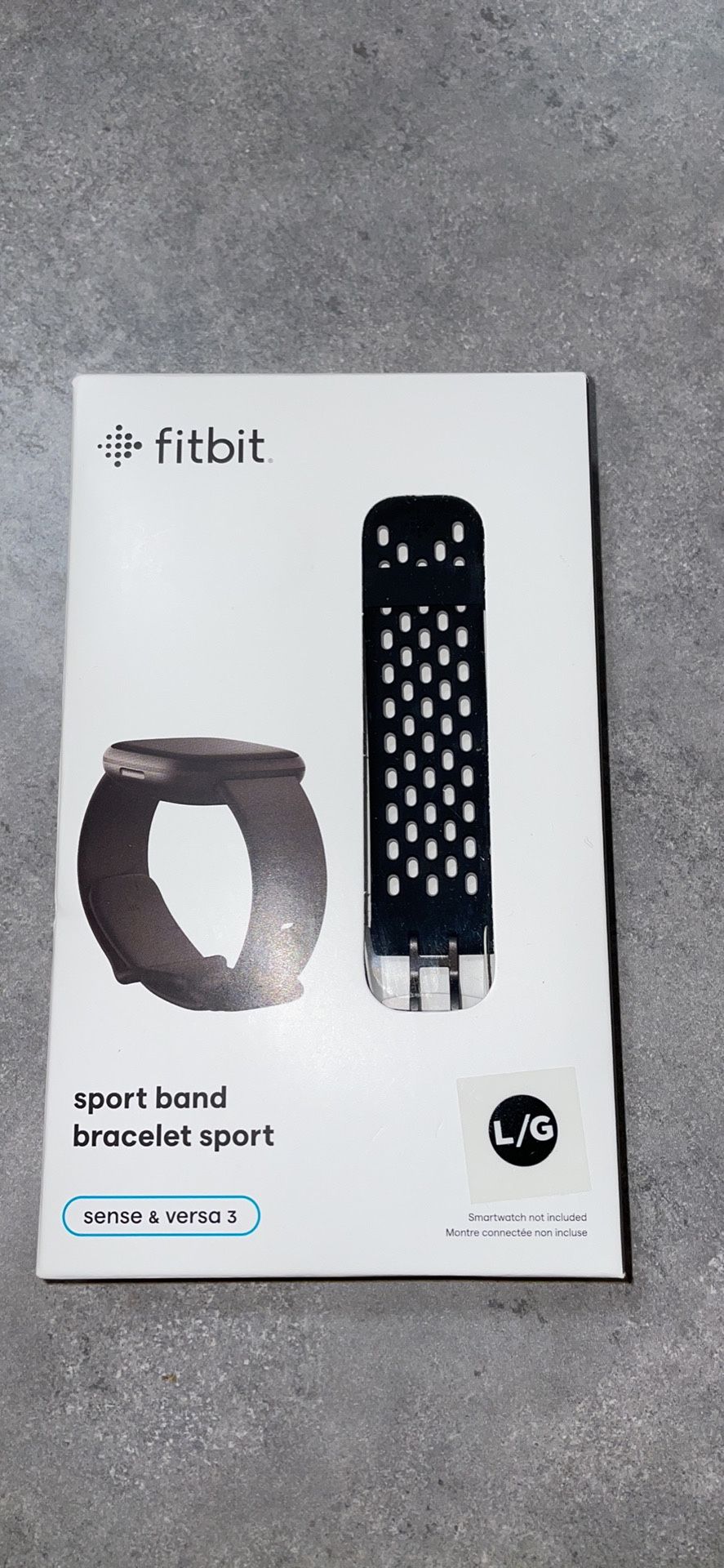 Fitbit Versa 3/Sense Sport Band Large 