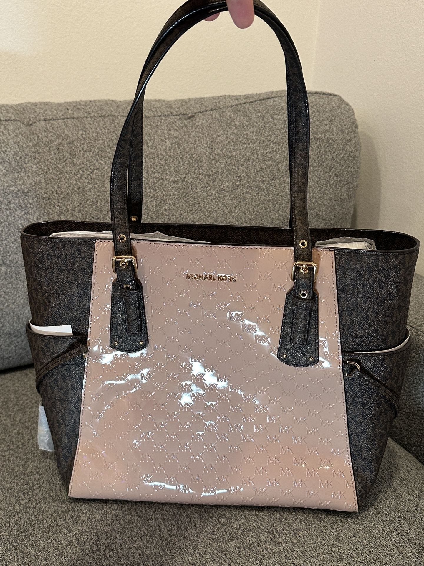 Michael Kors Women's Leather Tote Handbag