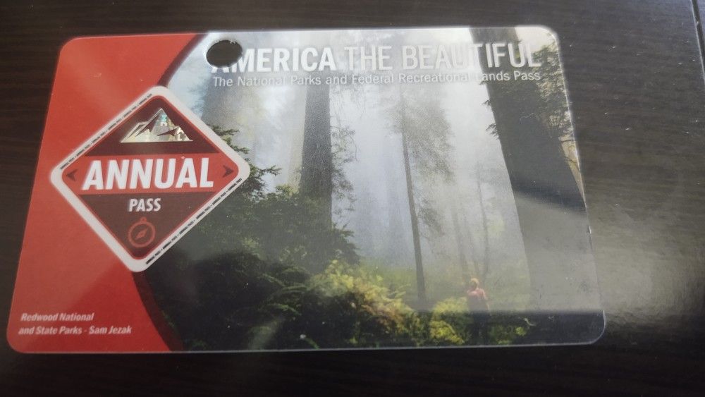 National park annual pass EXP Nov. 2022