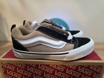 Vans Knu Skool - Black/Brown - Men's 5.5