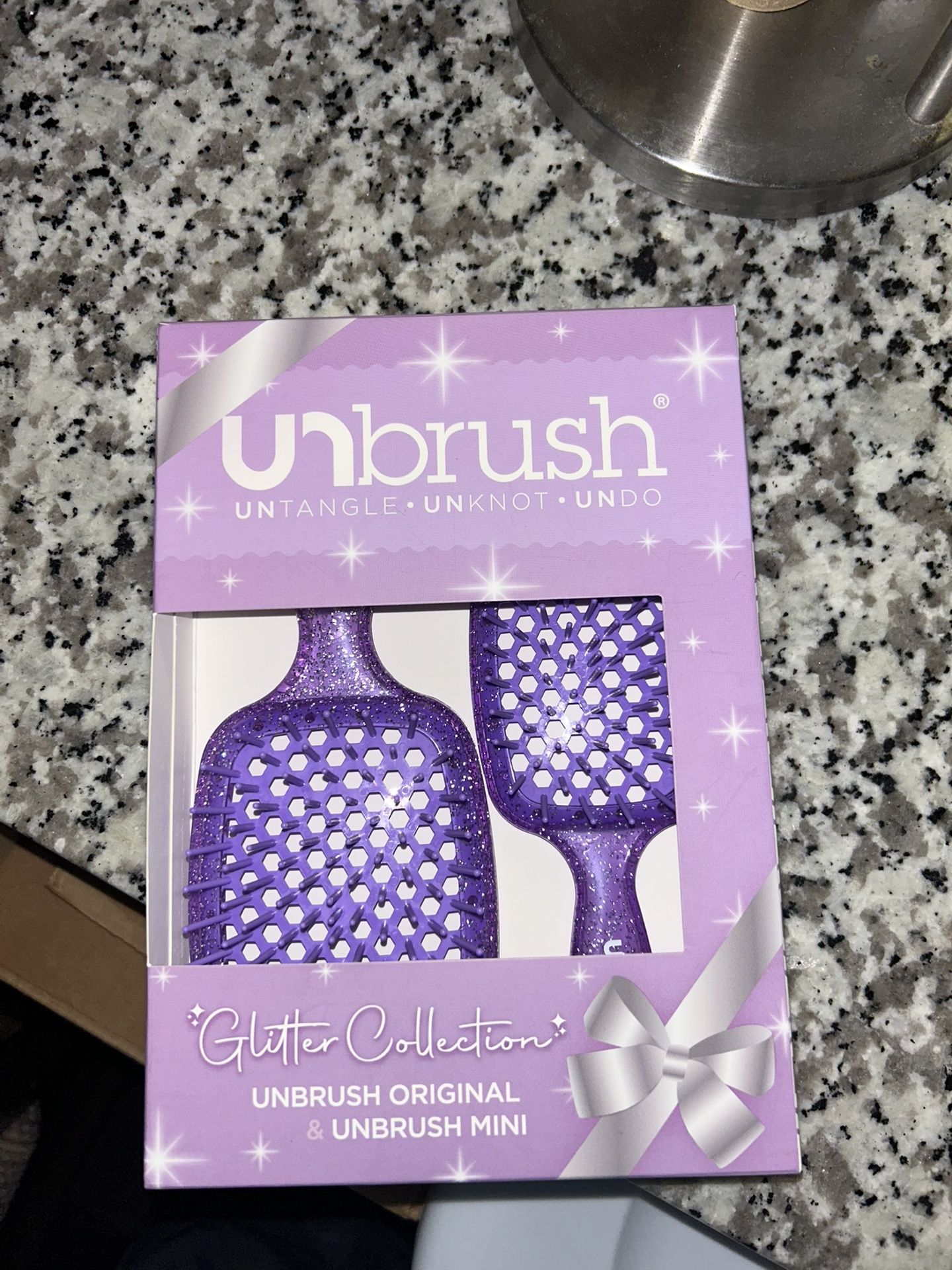 UNbrush Detangler Hair Brush 2 pack