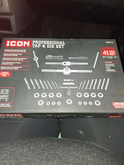 ICON PROFESSIONAL TAP & DIE SET