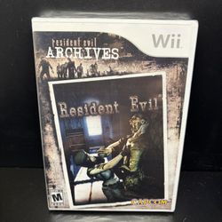 Resident Evil Archives: Resident Evil (Nintendo Wii, 2009) New Sealed Minty