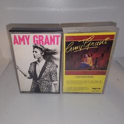 pair of Vintage Amy Grant cassette tapes 