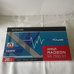 AMD Radeon 7900XT 20GB Sapphire Pulse Video Card GPU