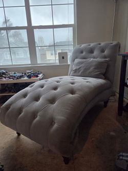 Chaise Lounge Chair Dove Gray
