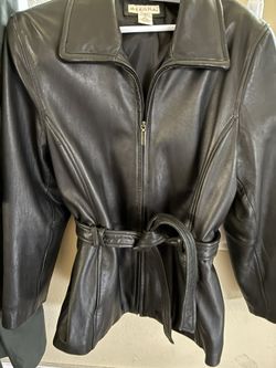 Leather Jacket With Tie Waist - Merona
