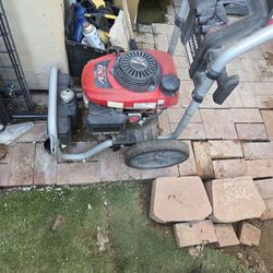 Pressure Waster Gas Powered