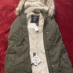 Green Hollister Jacket