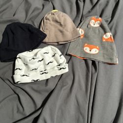 4 Infant Head Covers(0-6 months)