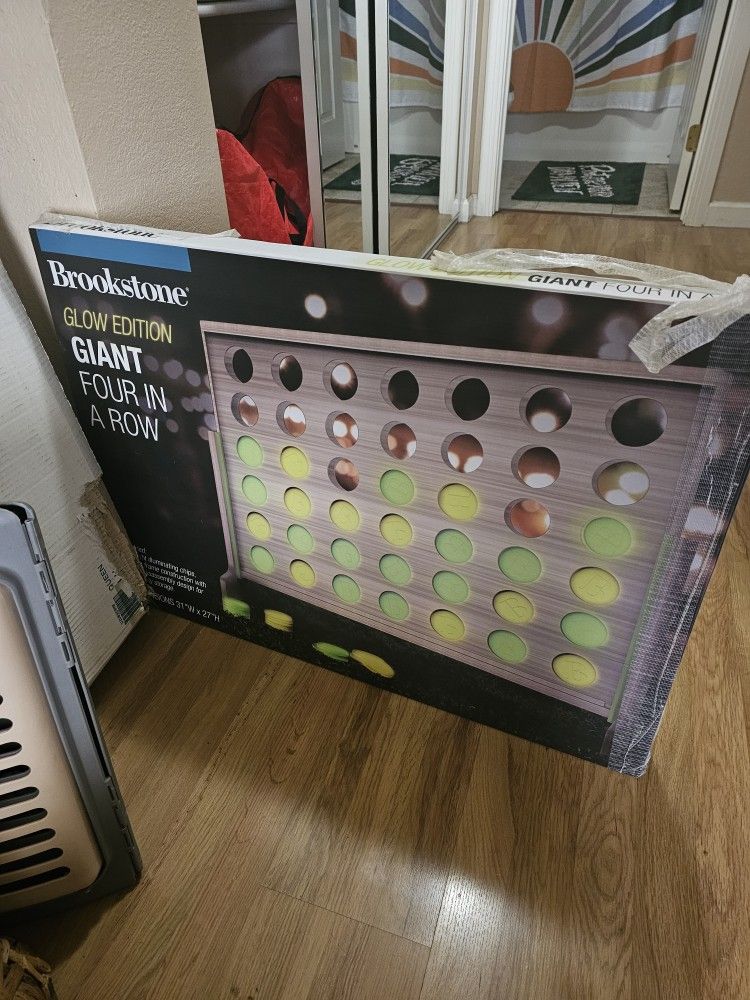 Giant Glowing Connect 4