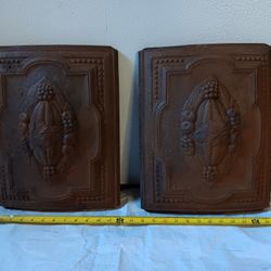 Vintage Cast Iron Plaque Panels 