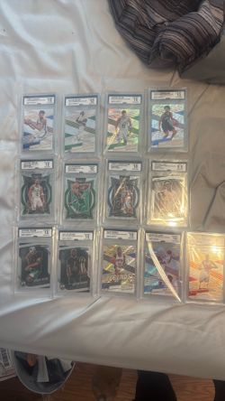 14 card ccg slab lot