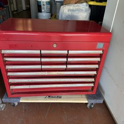 Homak Pro 12 Drawer Tool Box Chest 26w x 14d x 20h