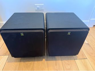 Sunfire SDS8 8” Subwoofers - 2x, barely used, tested and work