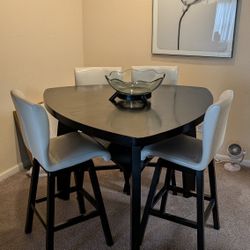Dining Set With 4 Chairs 