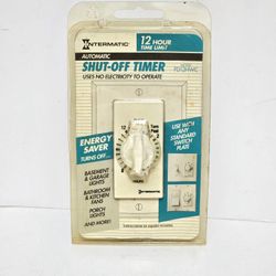 Intermatic 12 Hour Automatic Shut Off Timer New/Sealed 