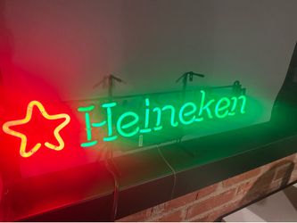 Vintage Heineken Neon Sign
