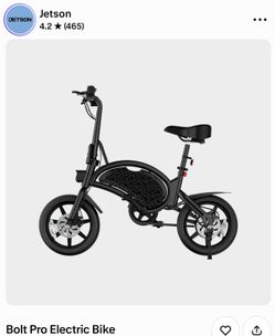 Jetson Bolt Pro Electric Bike