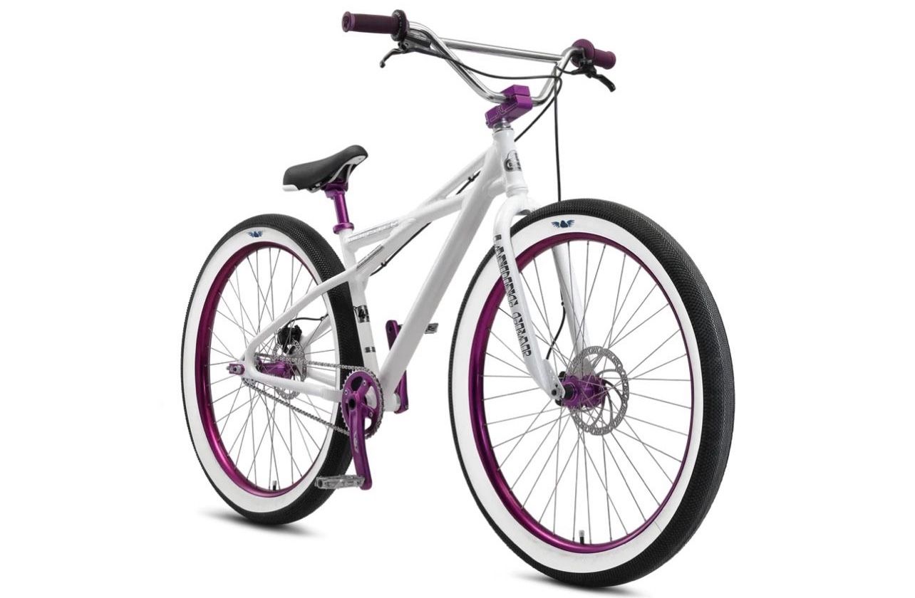 SE Bikes Monster Quad 29" BMX Bike Arctic White