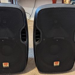 Powered Rockville Speakers 