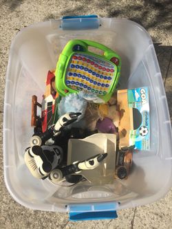 Box of Kids Toys
