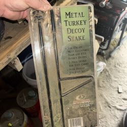 Turkey Decoy Stake