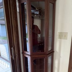 Corner China Cabinet
