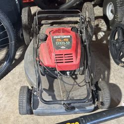 Craftsman Lawn Mower  5.5  Gold