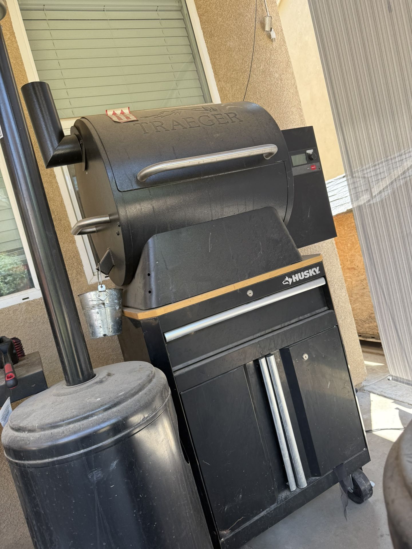 Traeger Smoker And Husky Tool Box